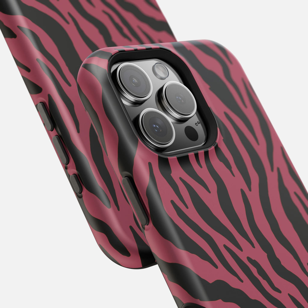 PINK ZEBRA MagSafe Phone Case