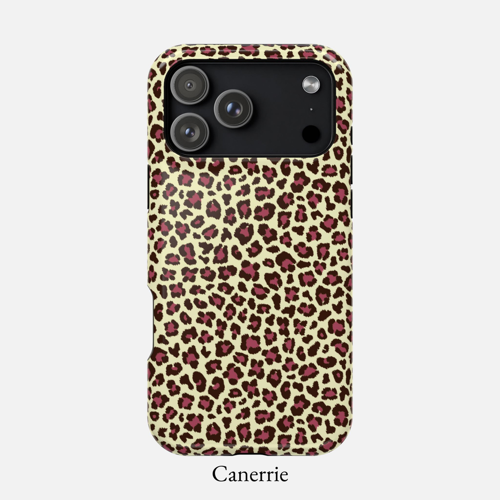 PINK LEPPARD MagSafe Phone Case