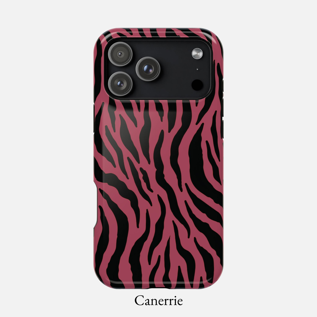 PINK ZEBRA MagSafe Phone Case