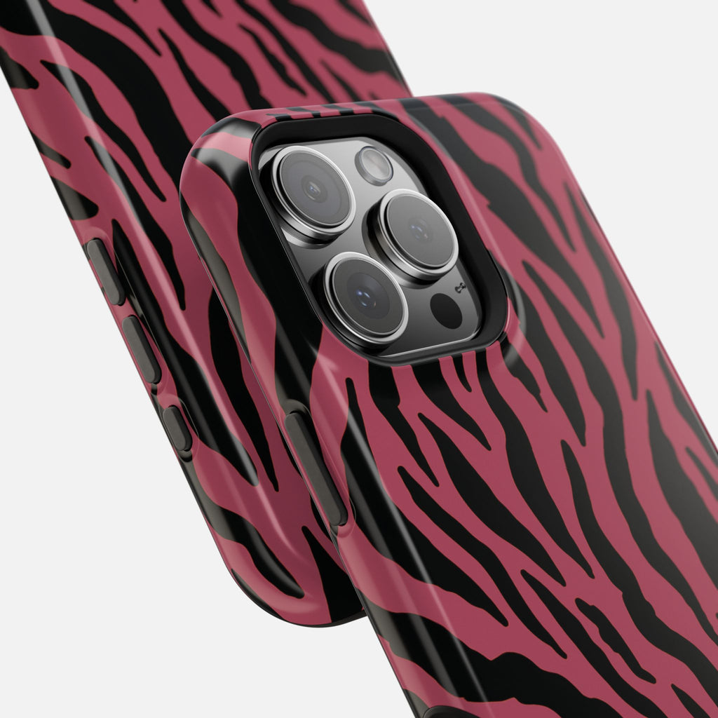 PINK ZEBRA MagSafe Phone Case