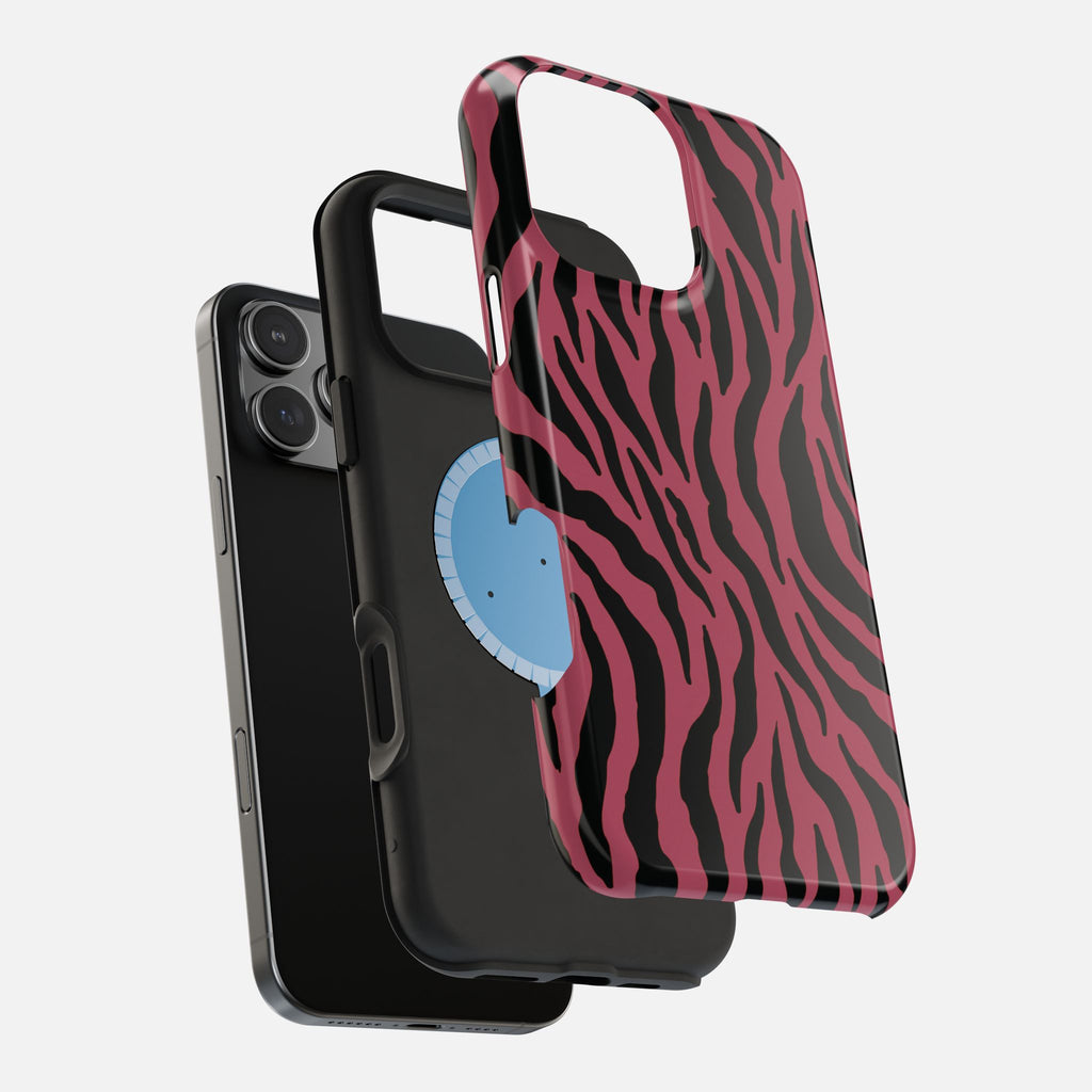 PINK ZEBRA MagSafe Phone Case