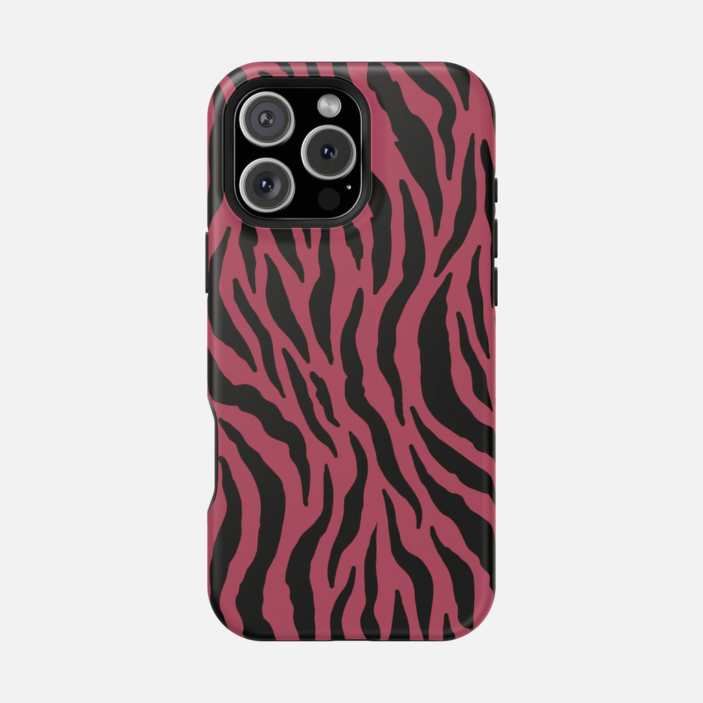 PINK ZEBRA MagSafe Phone Case